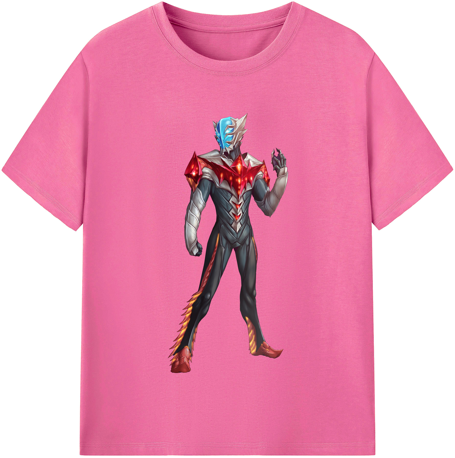 （画像用） ウルトラマン Ultraman レディースカジュアルプリントTシャツ（綿100％）